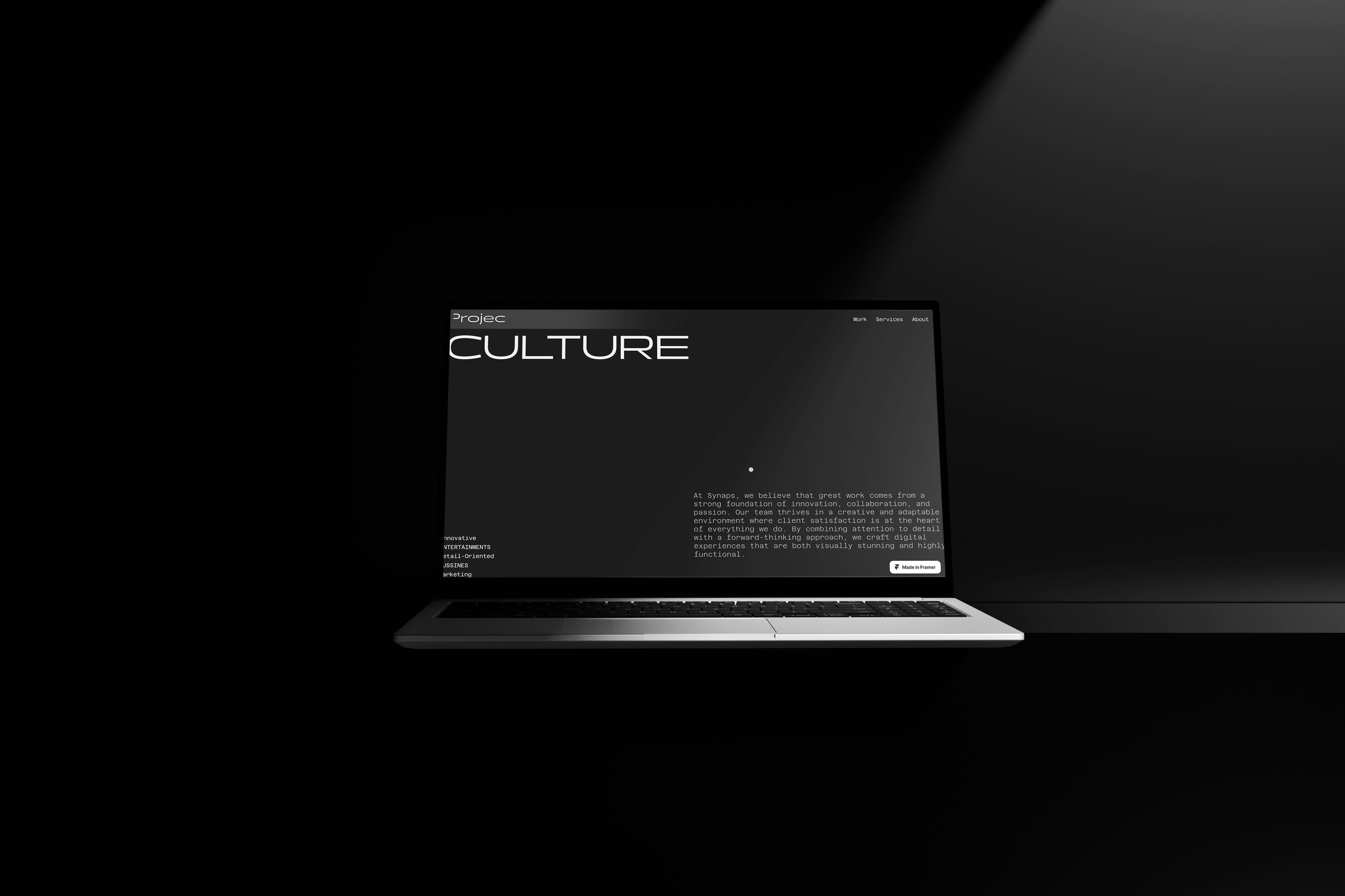 Projec Website Preview