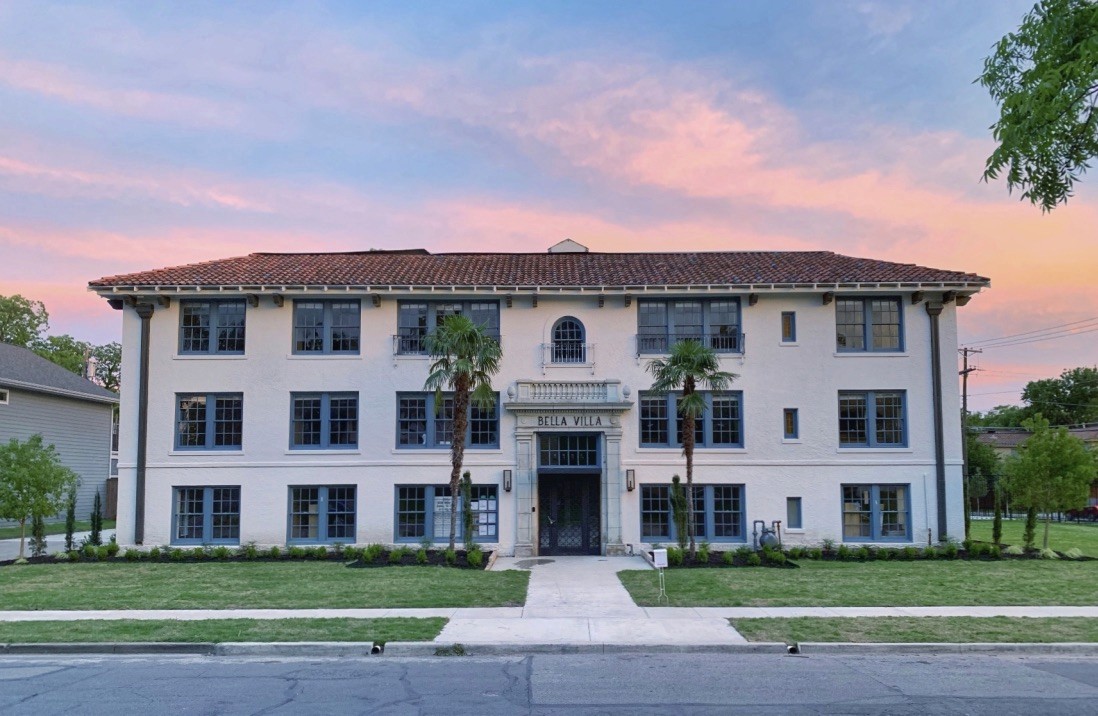Belleview — 24-unit multifamily community in Dallas, TX; managed by Savoy Residential.
