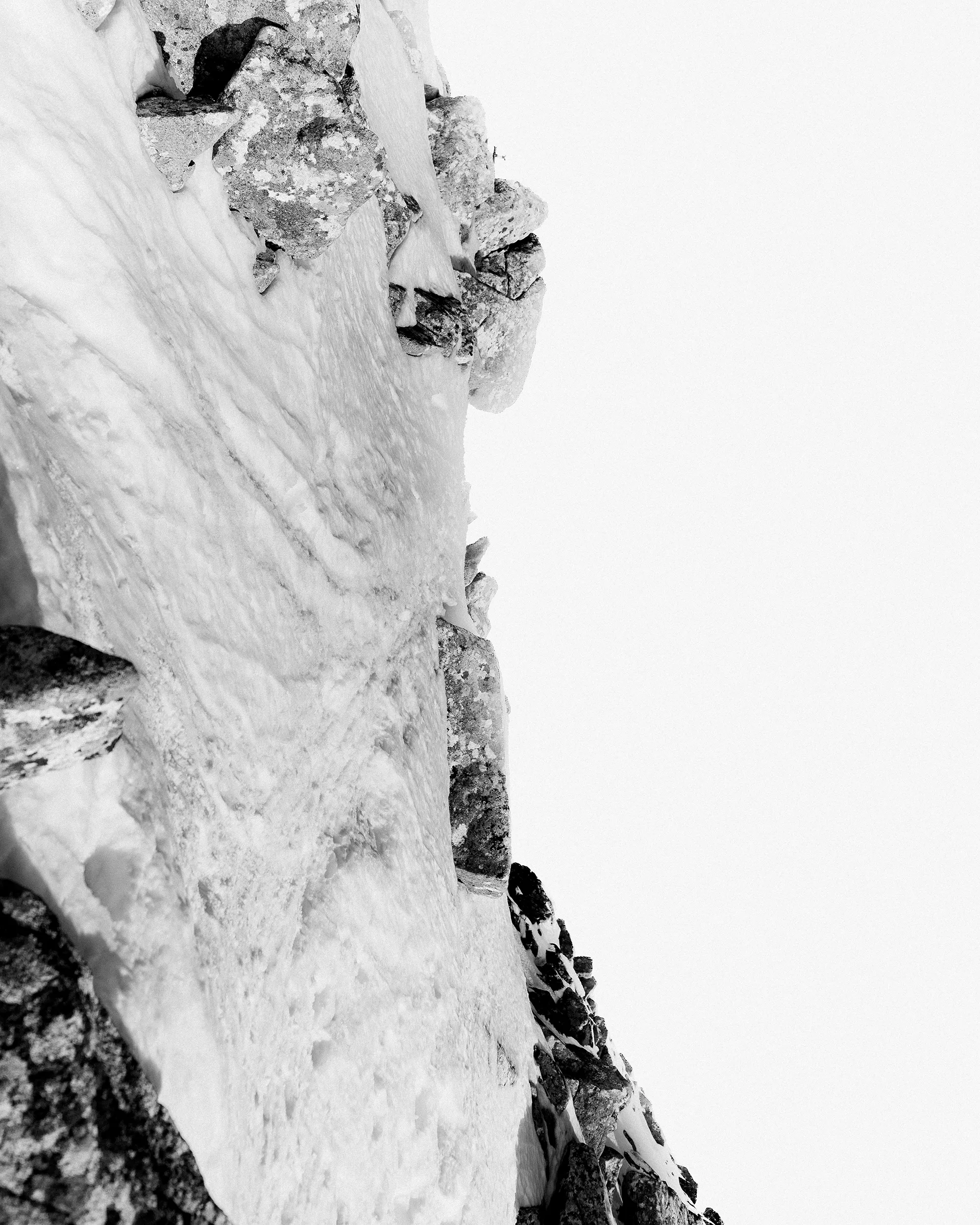 abstract snowy mountain picture.