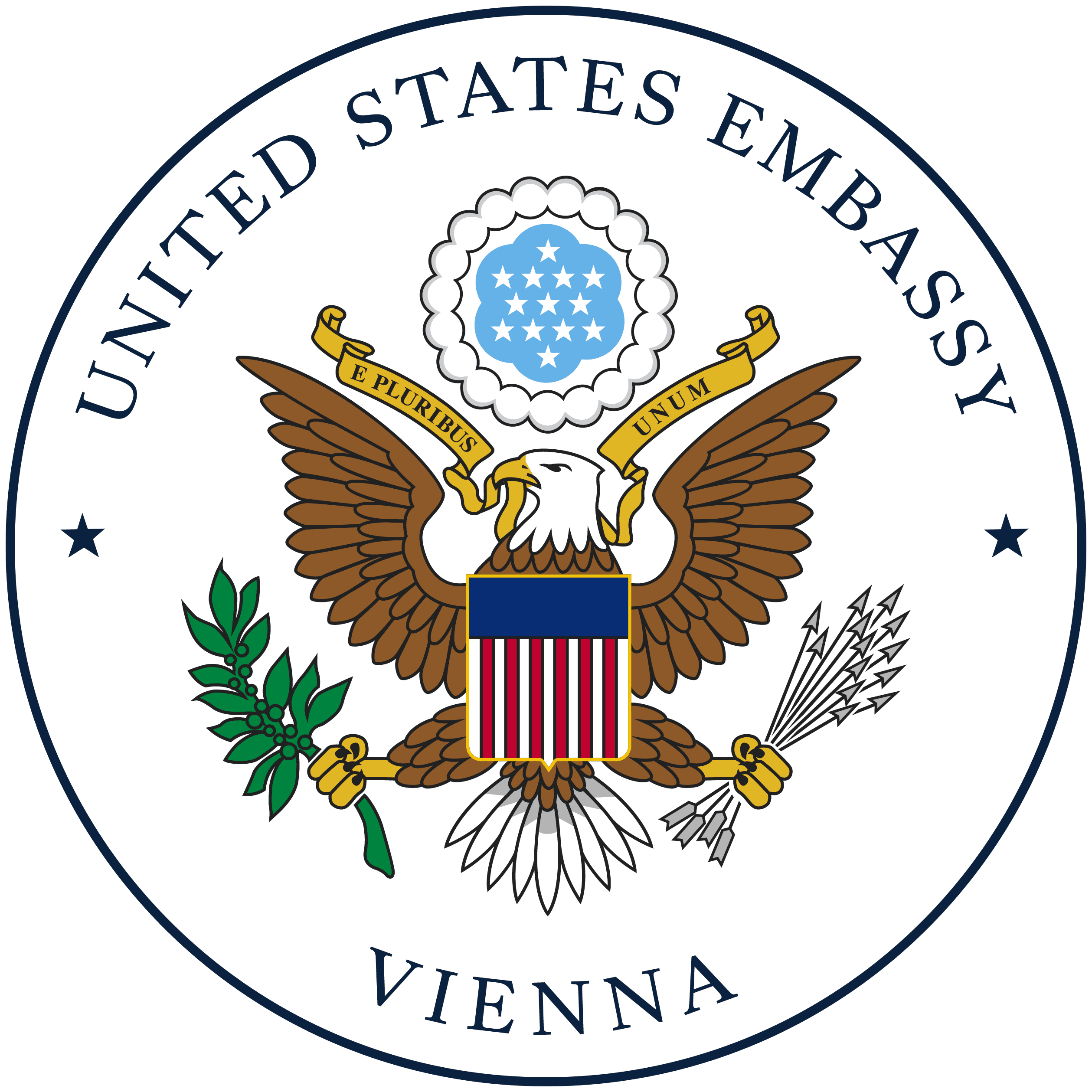Logo der US Embassy Vienna
