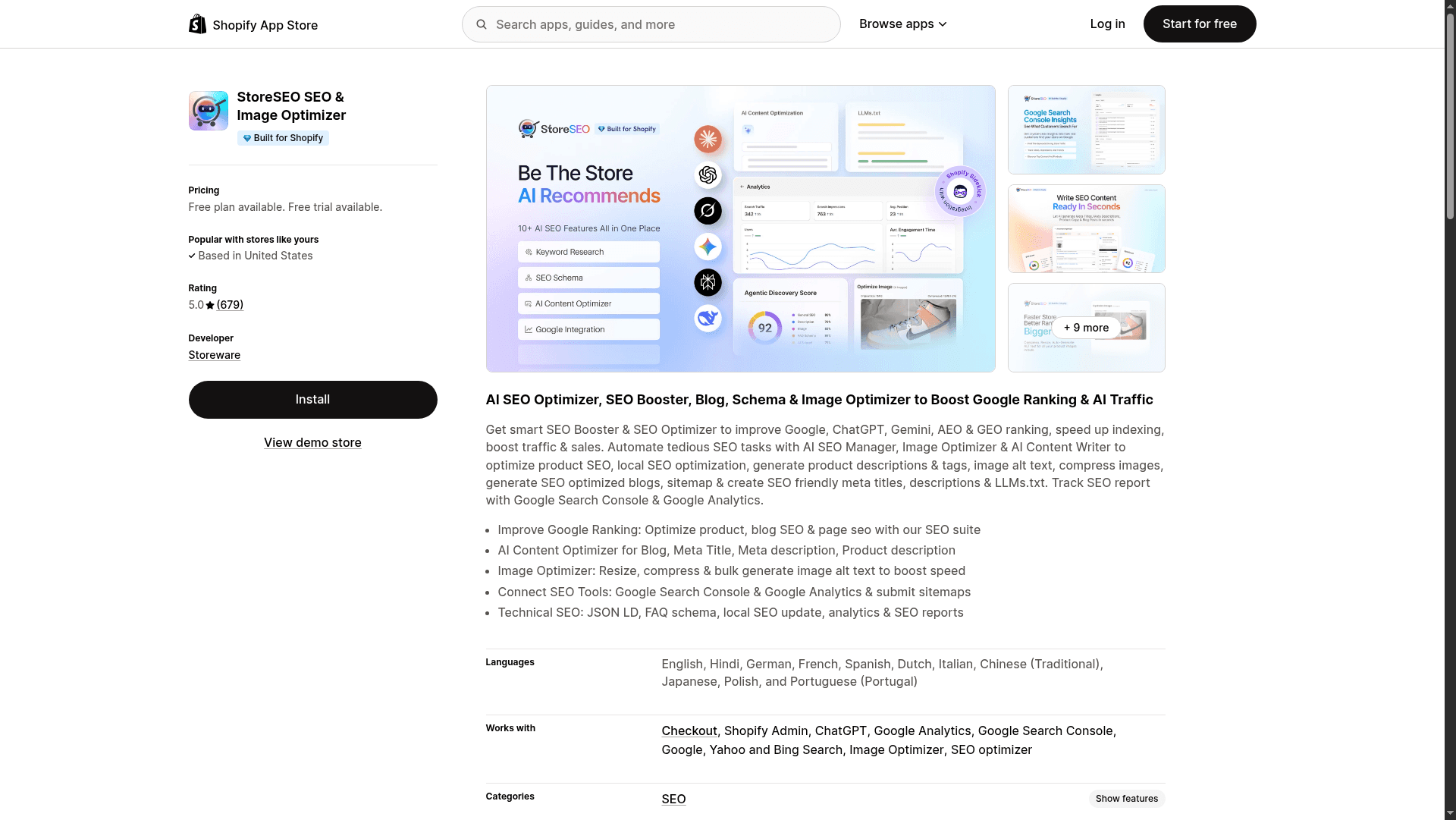 Shopify SEO Apps