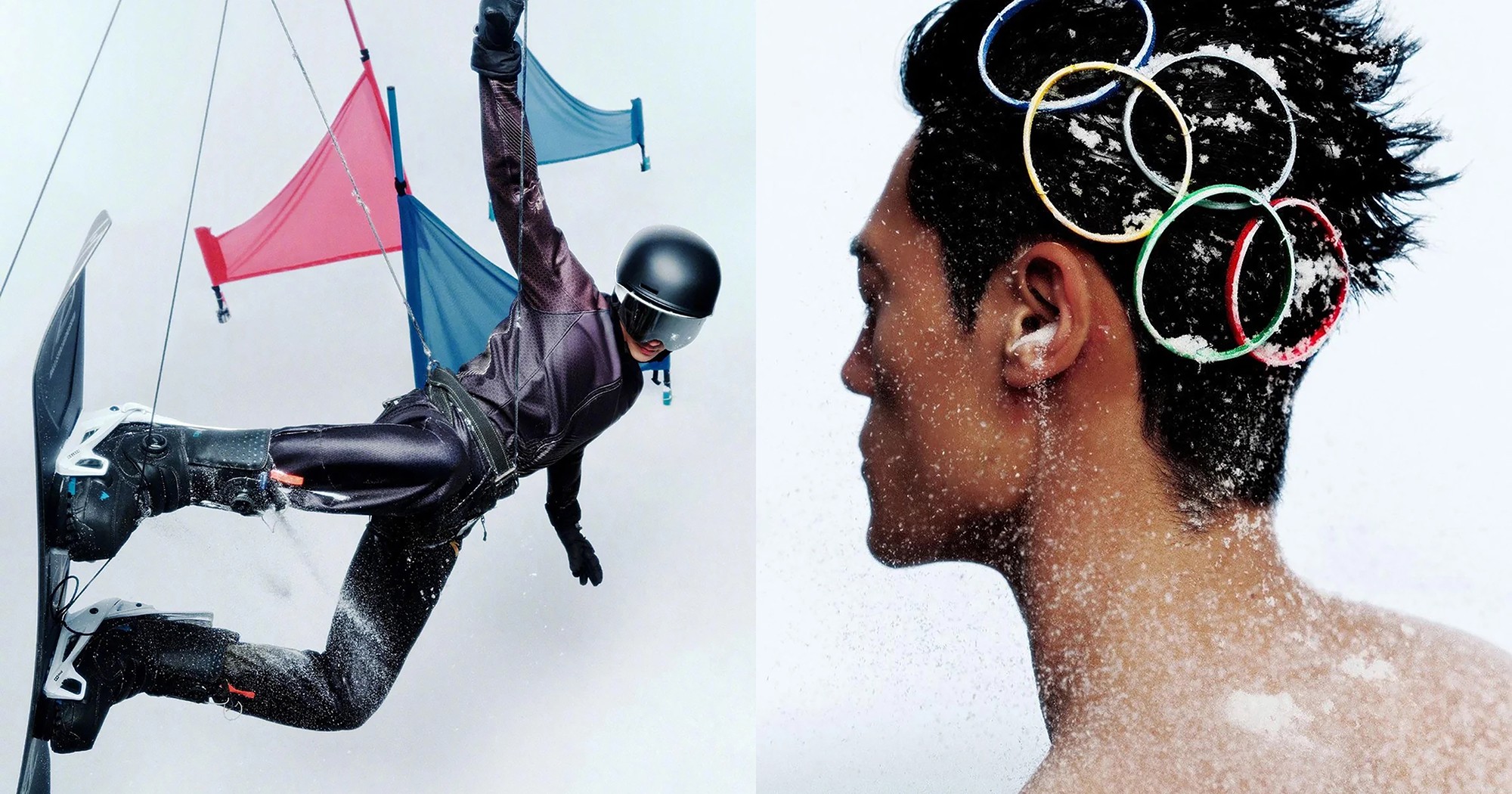 Photos by Win Tam of the China 2026 Winter Olympics Team for Vogue China