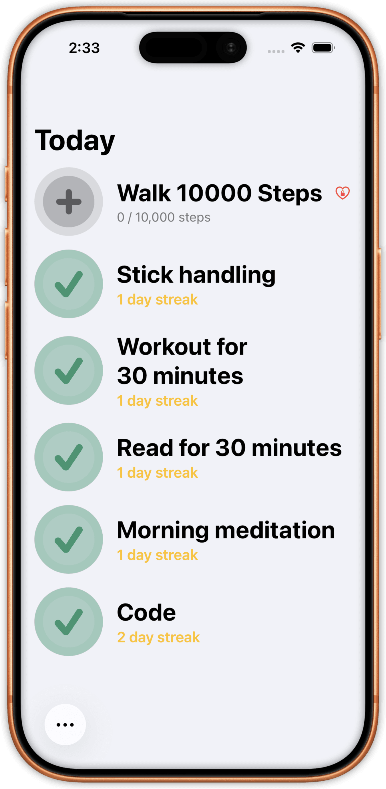 Track: The simplest way to track your faily habits