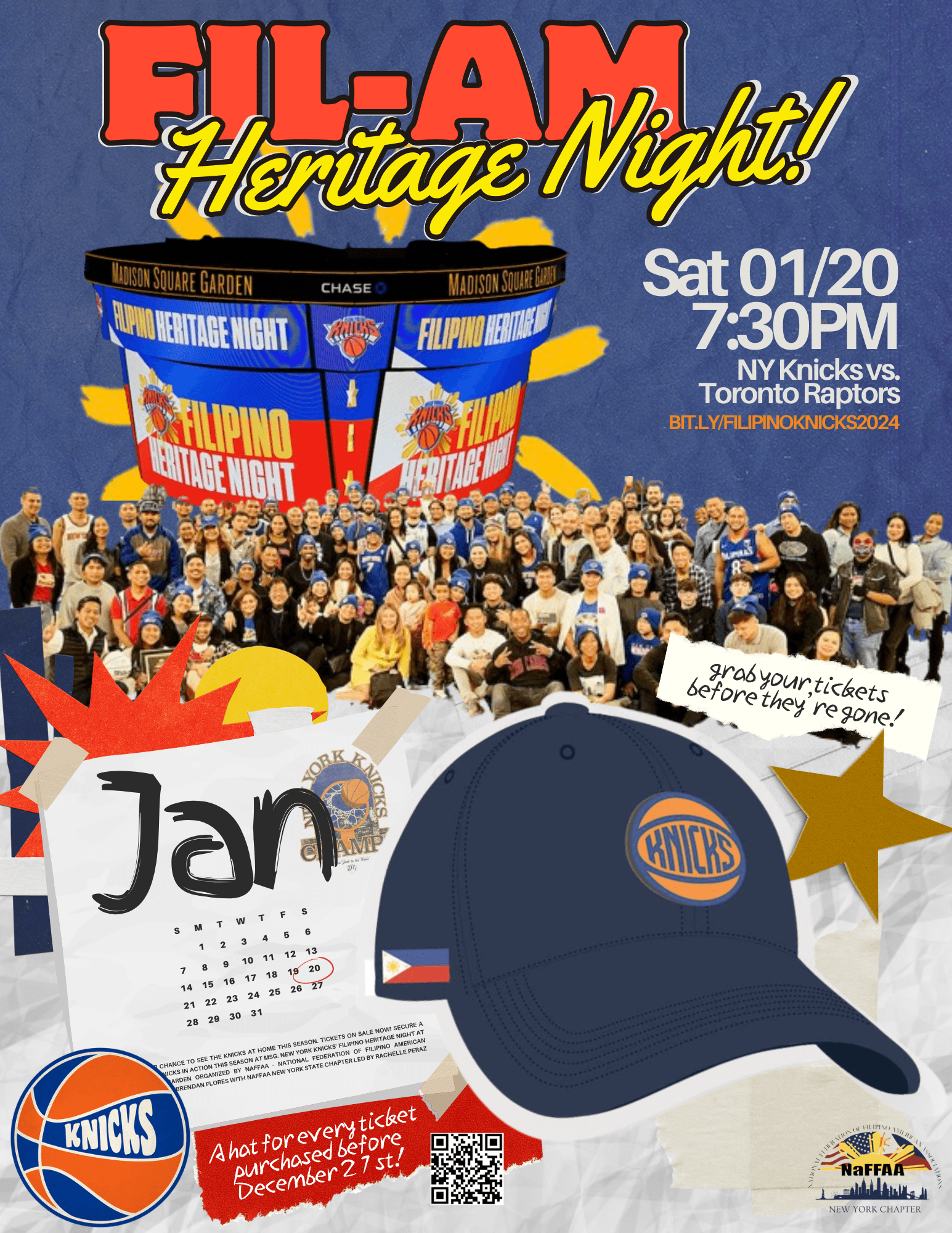 Live at the Garden: Fil-Am Heritage Night (NaFFAA-NY x MSG)