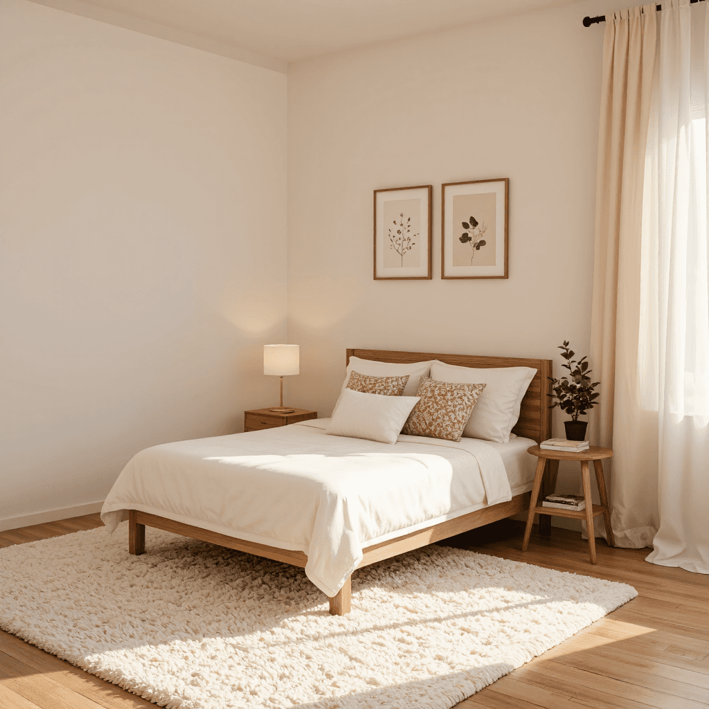 product photography of bed