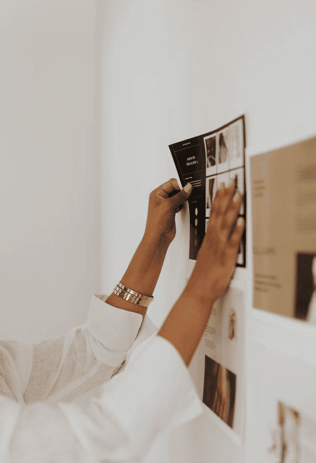 Coach explaining something to an athlete