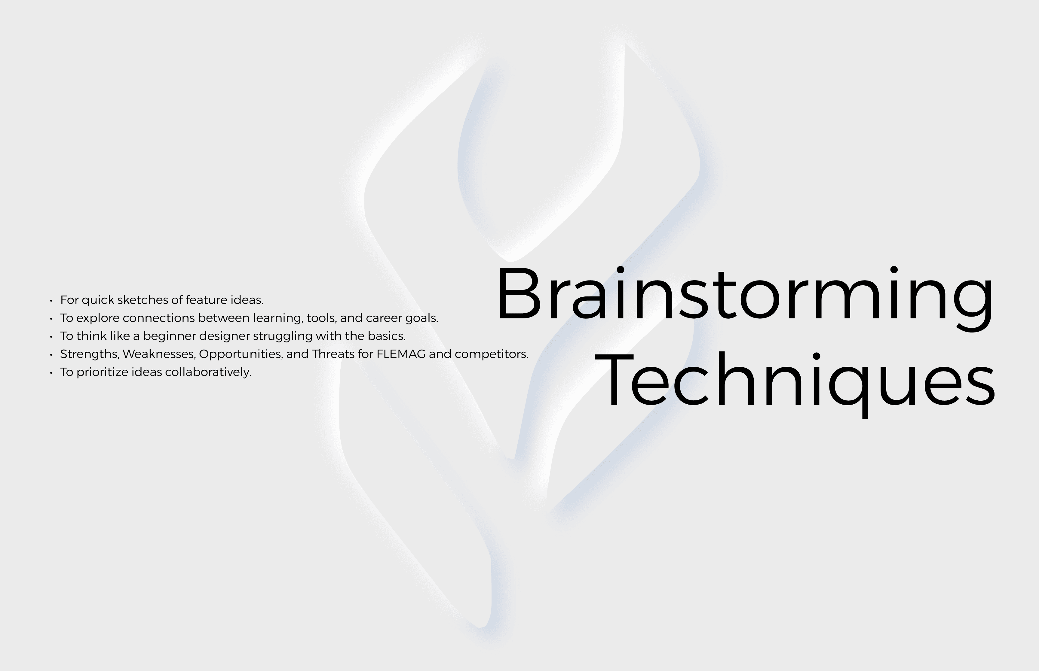 Brainstroming Techniques