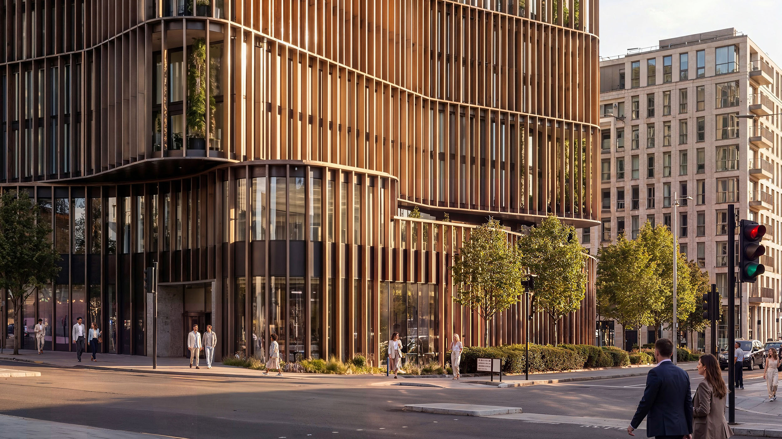 Architectural CGI render, property CGI, architectural visualization.