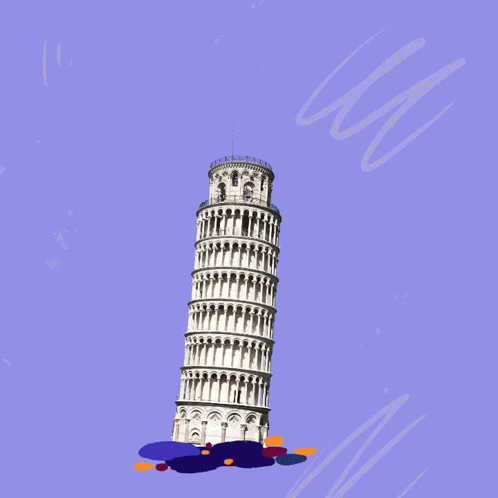 Leaning tower of pisa