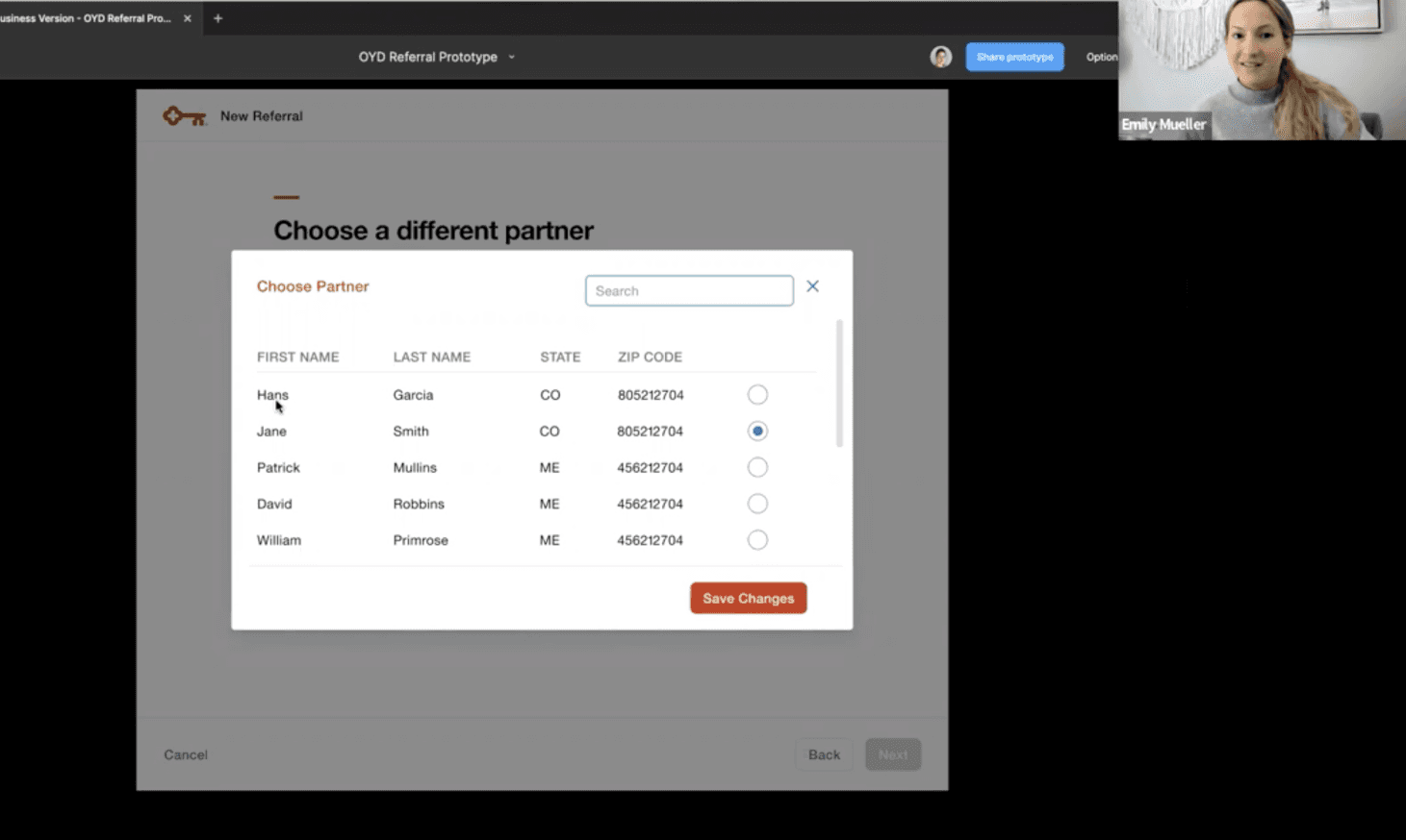 Partner Search and Selection