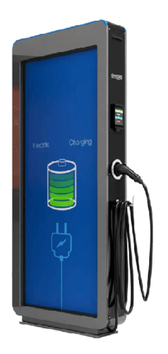 Charge vehicles.
Monetize screens.