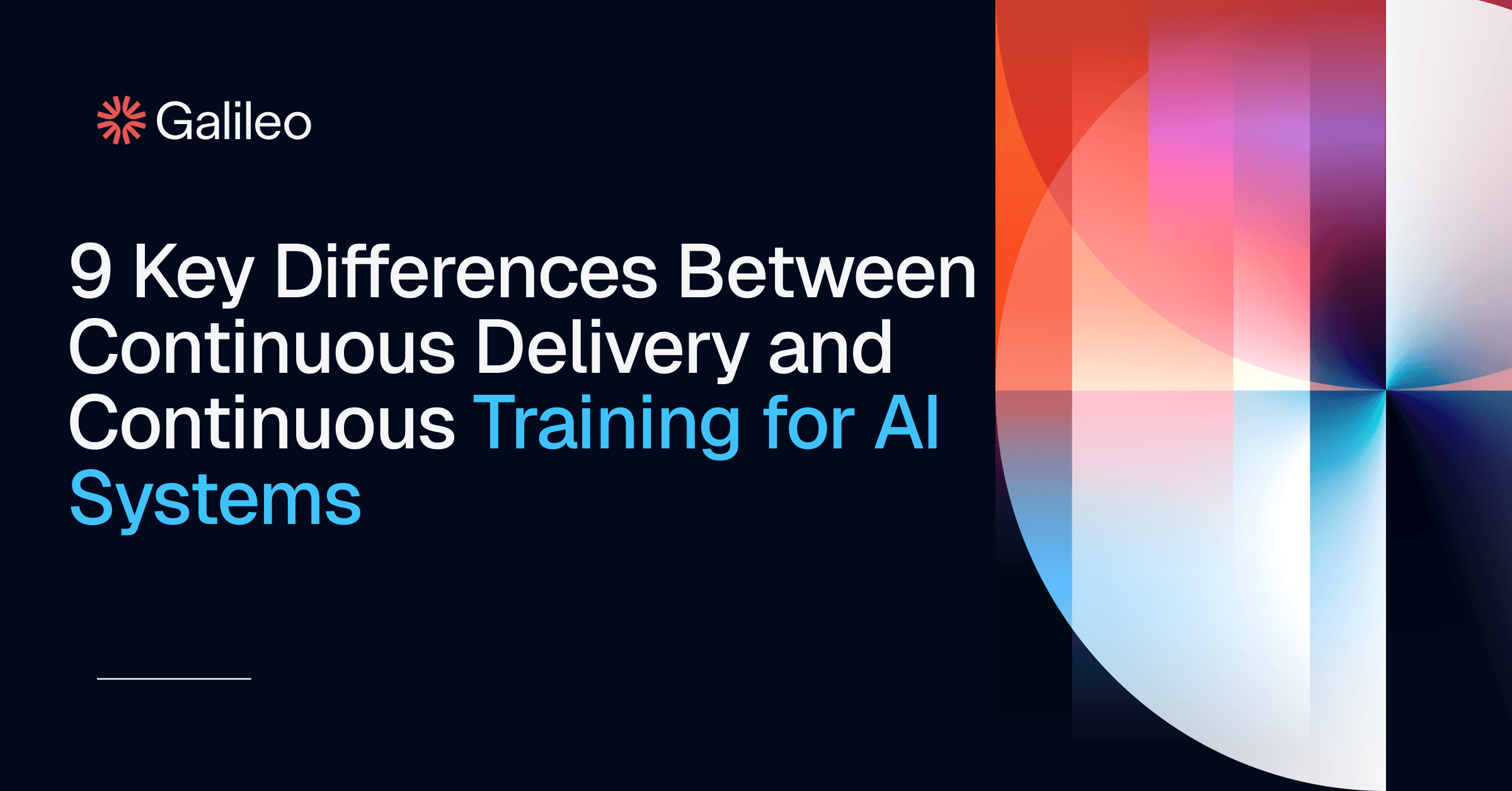 Continuous Delivery vs. Continuous Training in AI: 9 Differences
