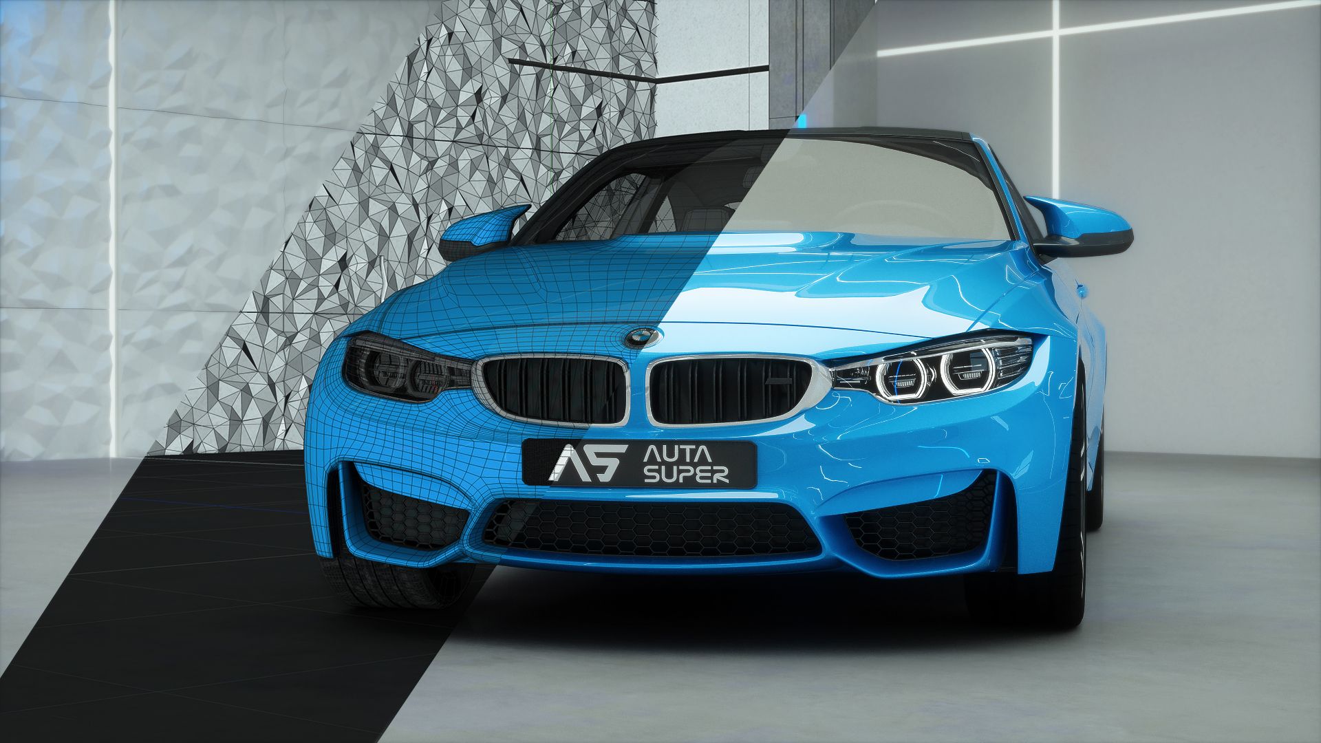 Auta Super BMW přední část