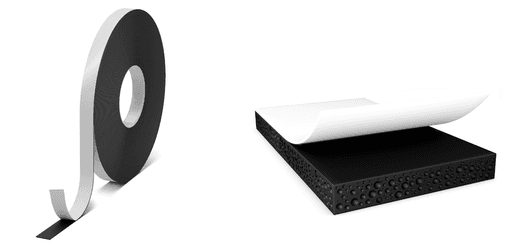 Ein Mann steht nachdenklich in einem stilvollen Industriegebäude, um ihn herum Textfelder, die verschiedene Themen behandeln.