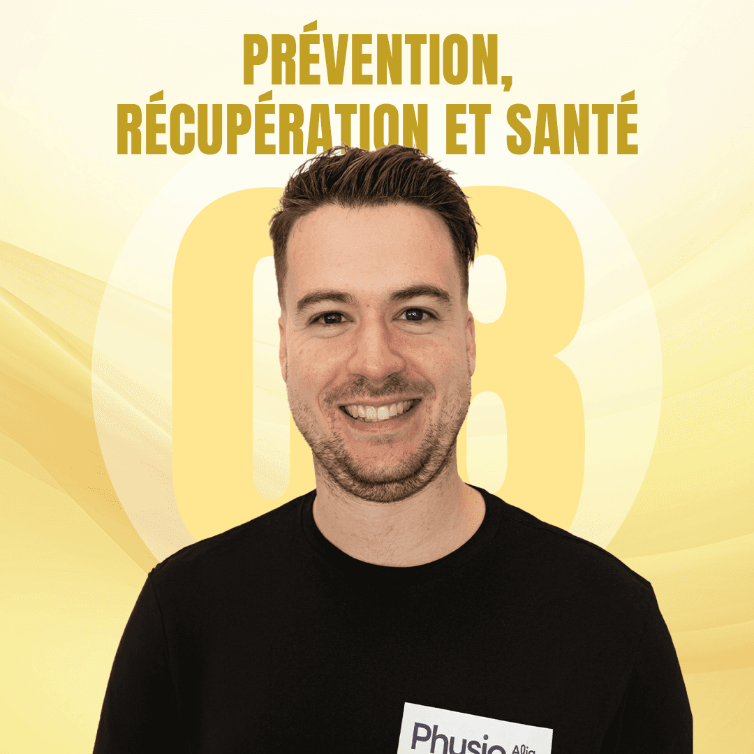 Module 8 Progrès-Fit – Prévention des blessures, récupération et santé physique, avec Étienne Gillard