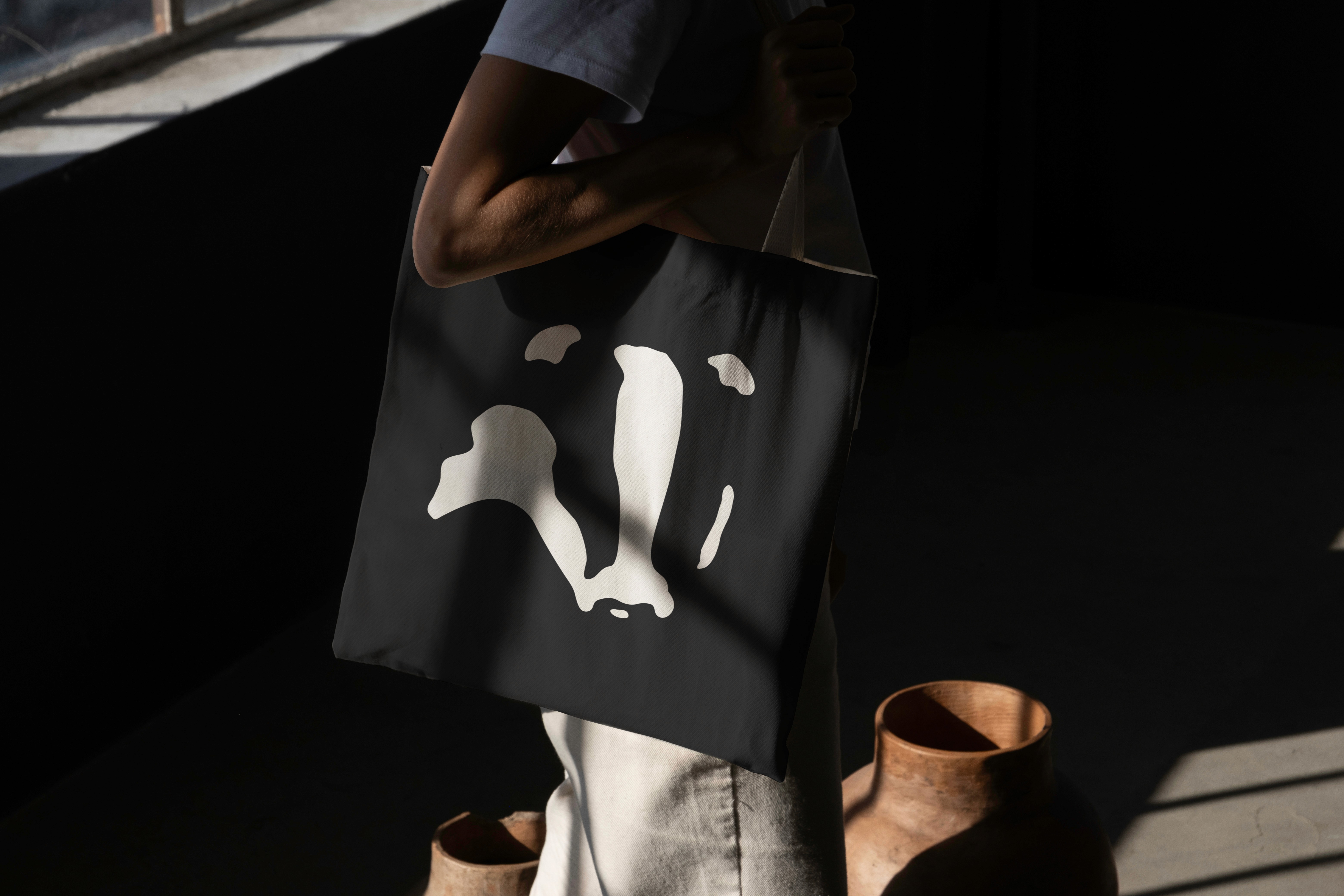 tipota design studio with peace cabin - redesign london wildlife logo on a garment tag