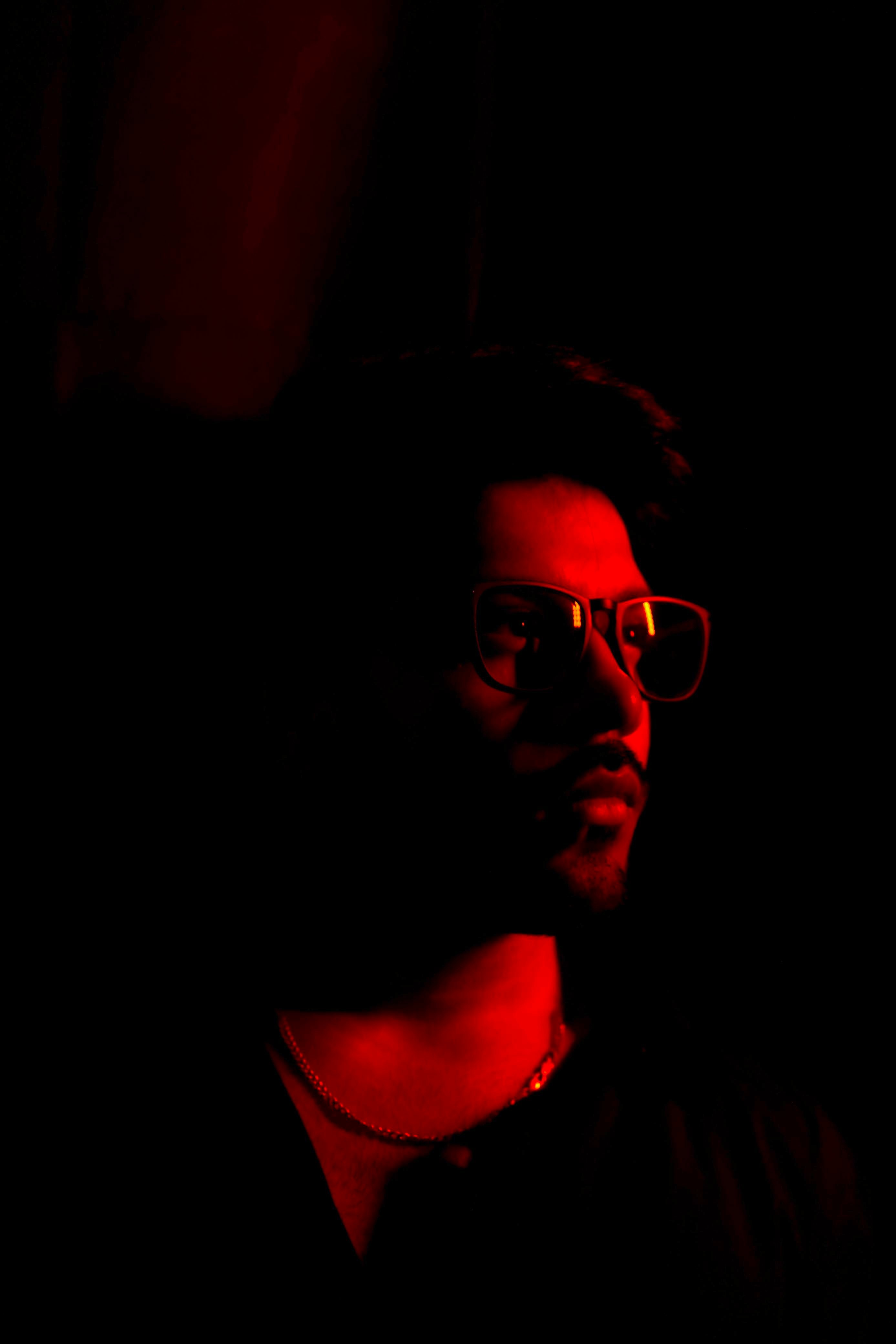 Man Wearing Sunglasses