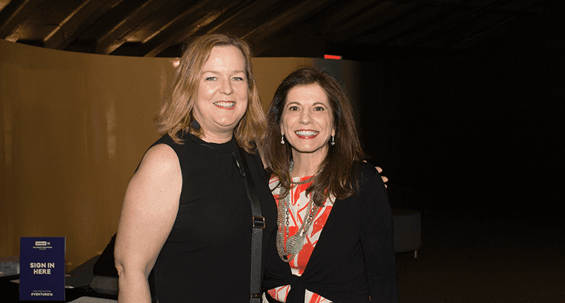 photo of two women