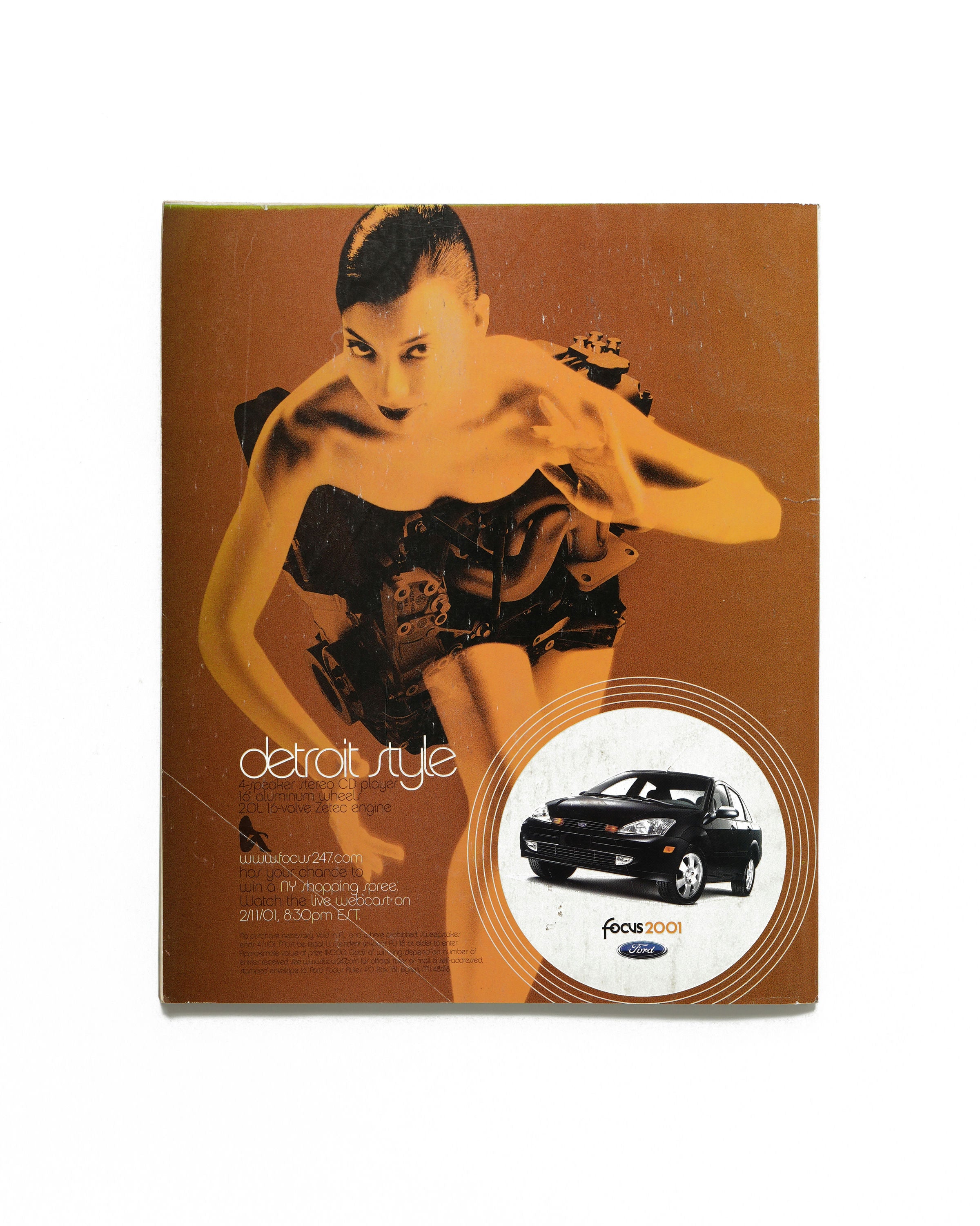 VIBE - February 2001 - Back Cover