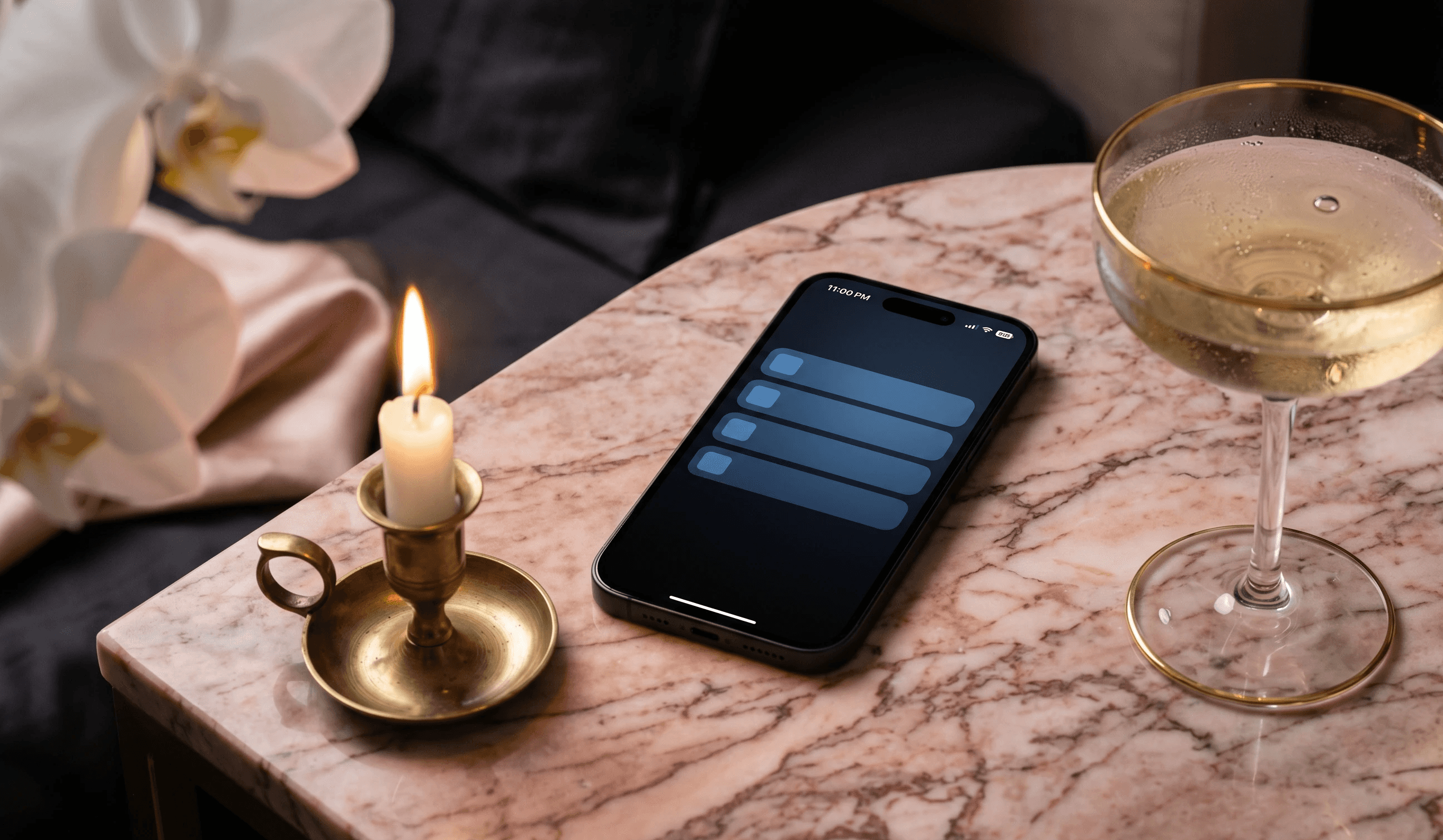 Smartphone showing unread Instagram DMs from potential aesthetic clinic patients — represents ghosted inquiries losing consultations.