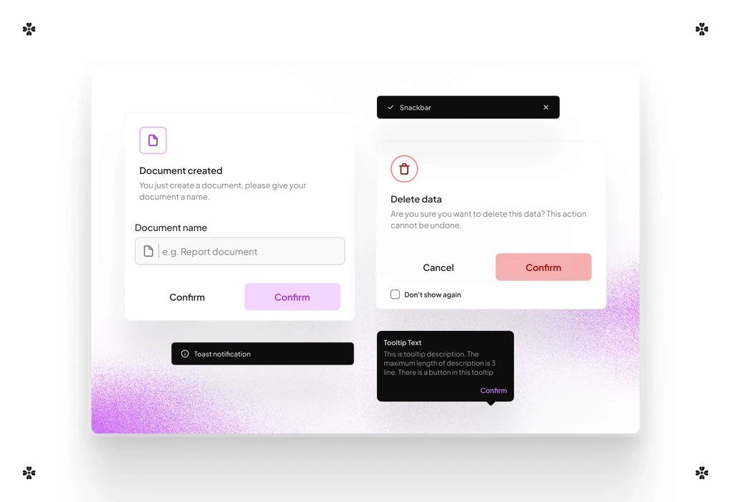 Modal and non-modal components in UI design: why they matter