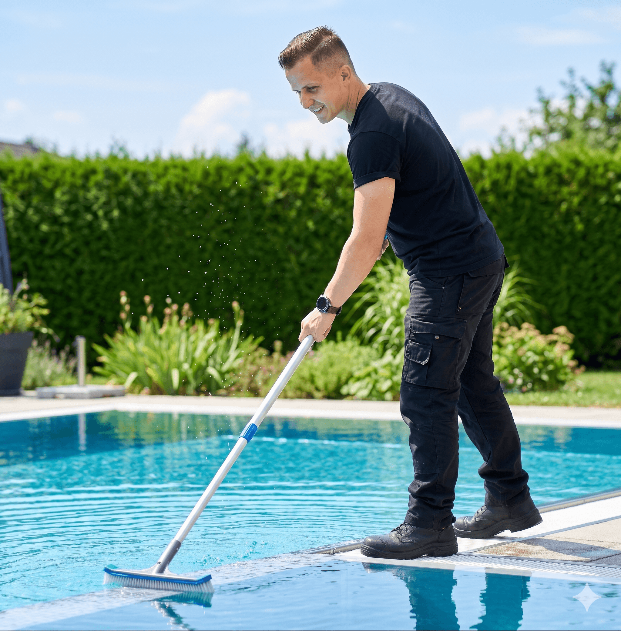 Pool reinigen