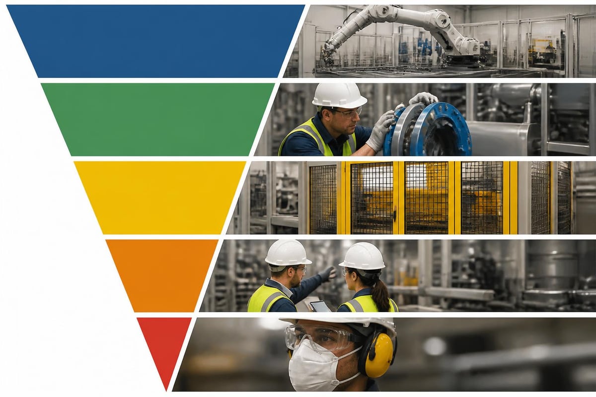 Risk assessment hierarchy of controls
