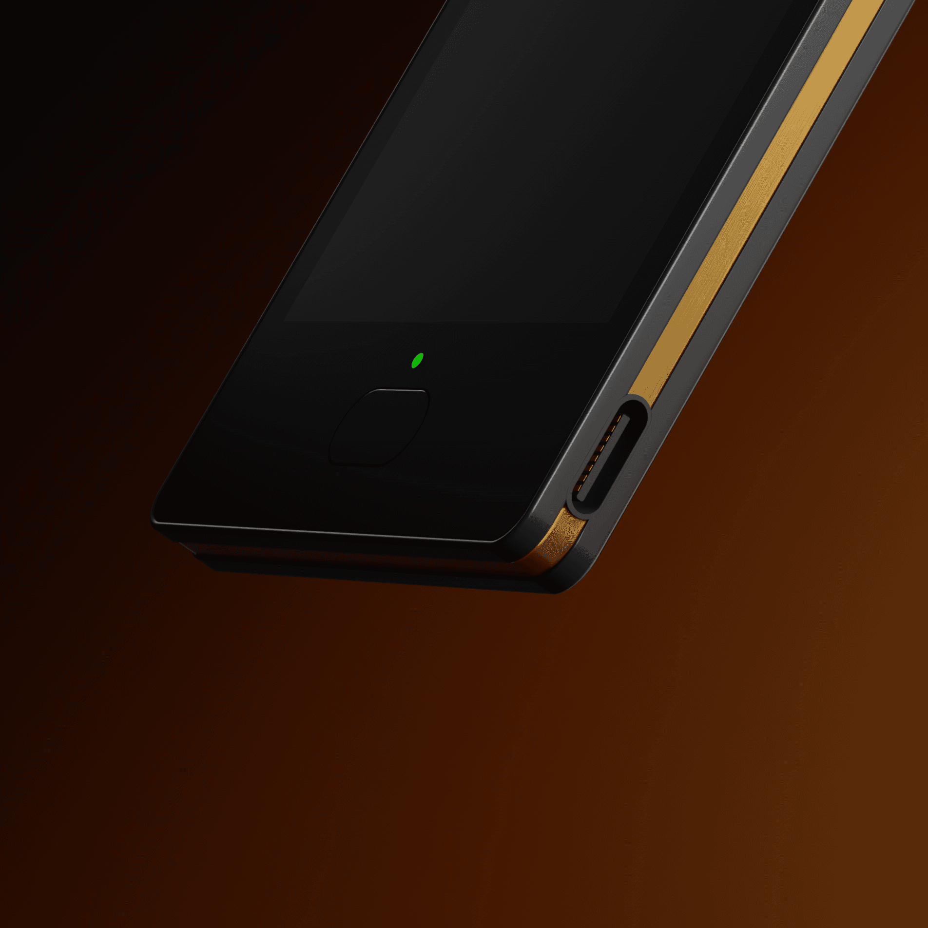 Light beam going out of crypto