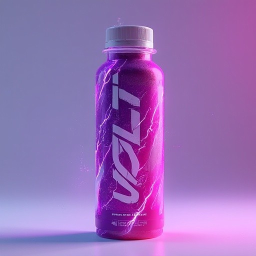 Photo of an AI generated sports energy drink focused on running women