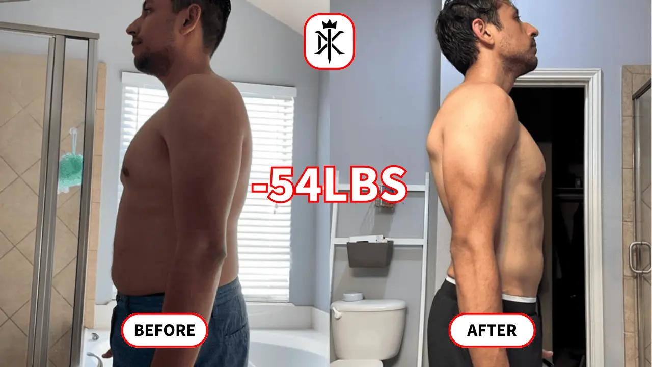  Default Kings Before and After Weight Loss Trasnformation Photo