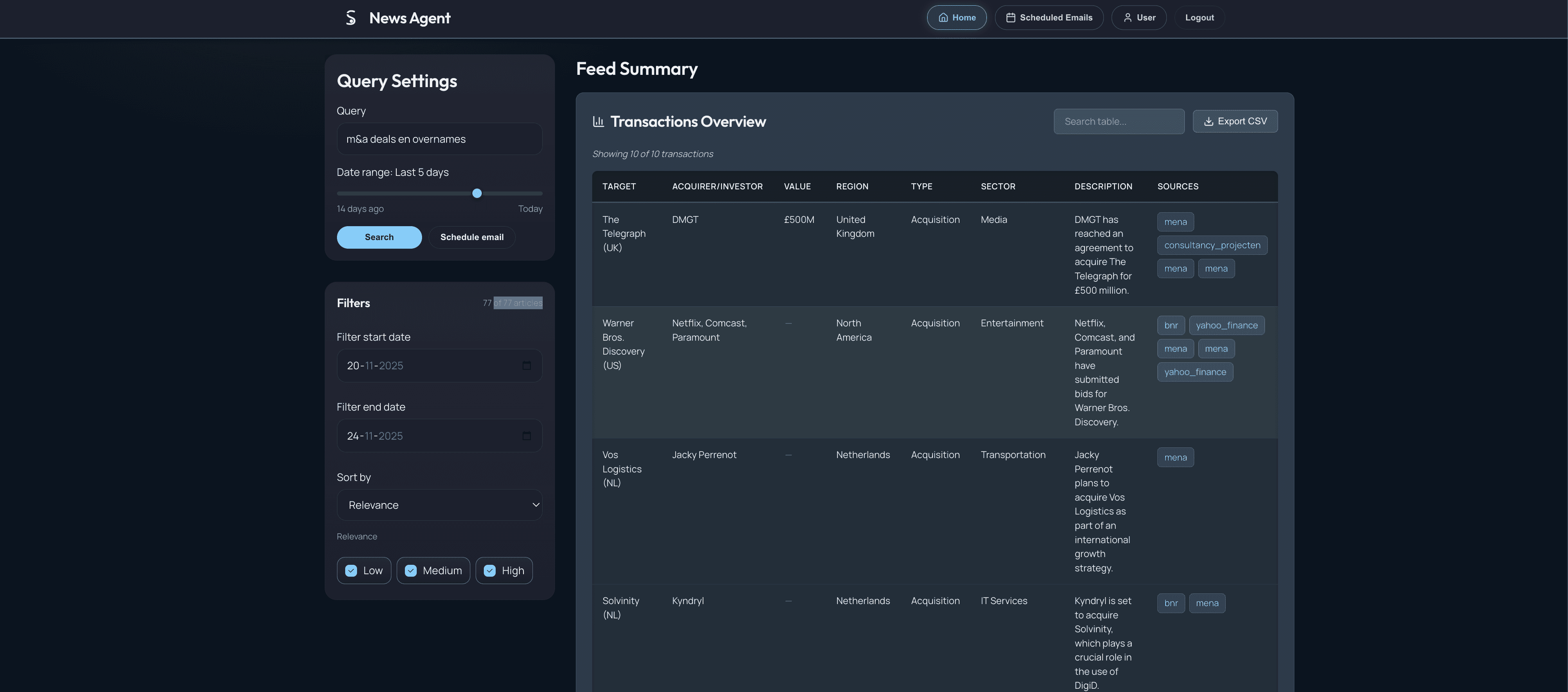 A mockup of Freelio's mobile app