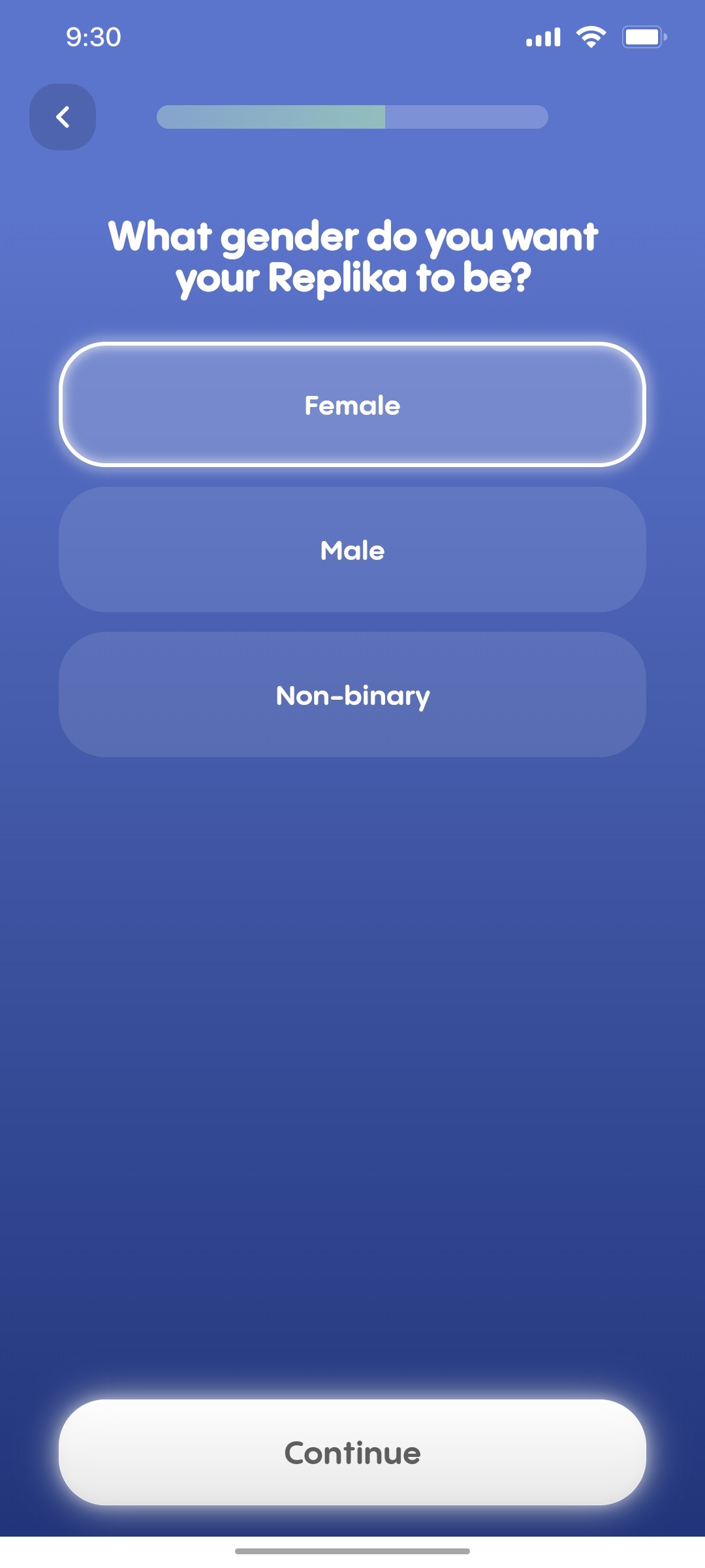 Replika Onboarding 16 screen