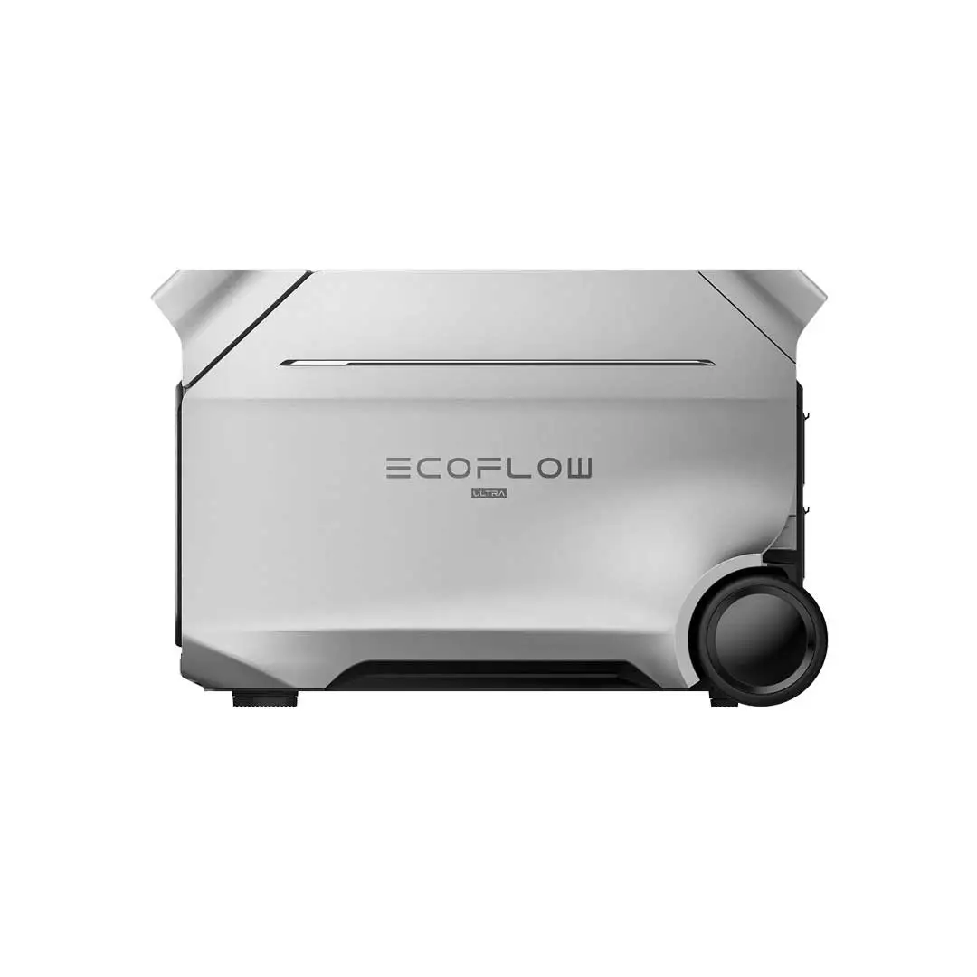 Зарядна станція EcoFlow DELTA 3 Ultra Plus — вигляд збоку з колесом