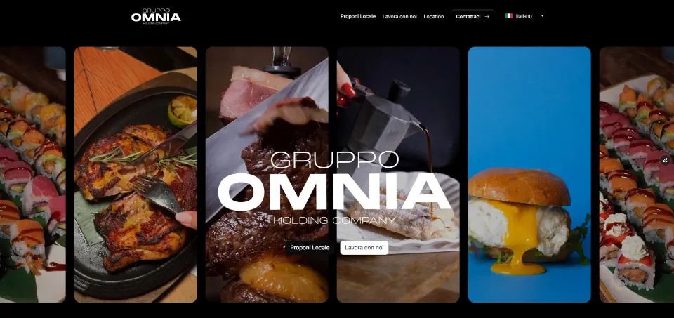 sito web gruppo omnia