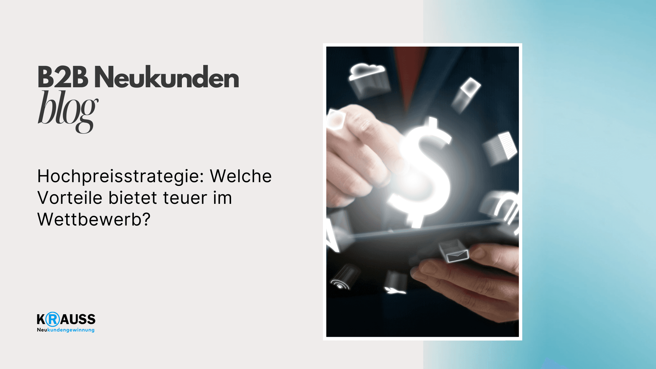 Hochpreisstrategie: Welche Vorteile bietet teuer im Wettbewerb?