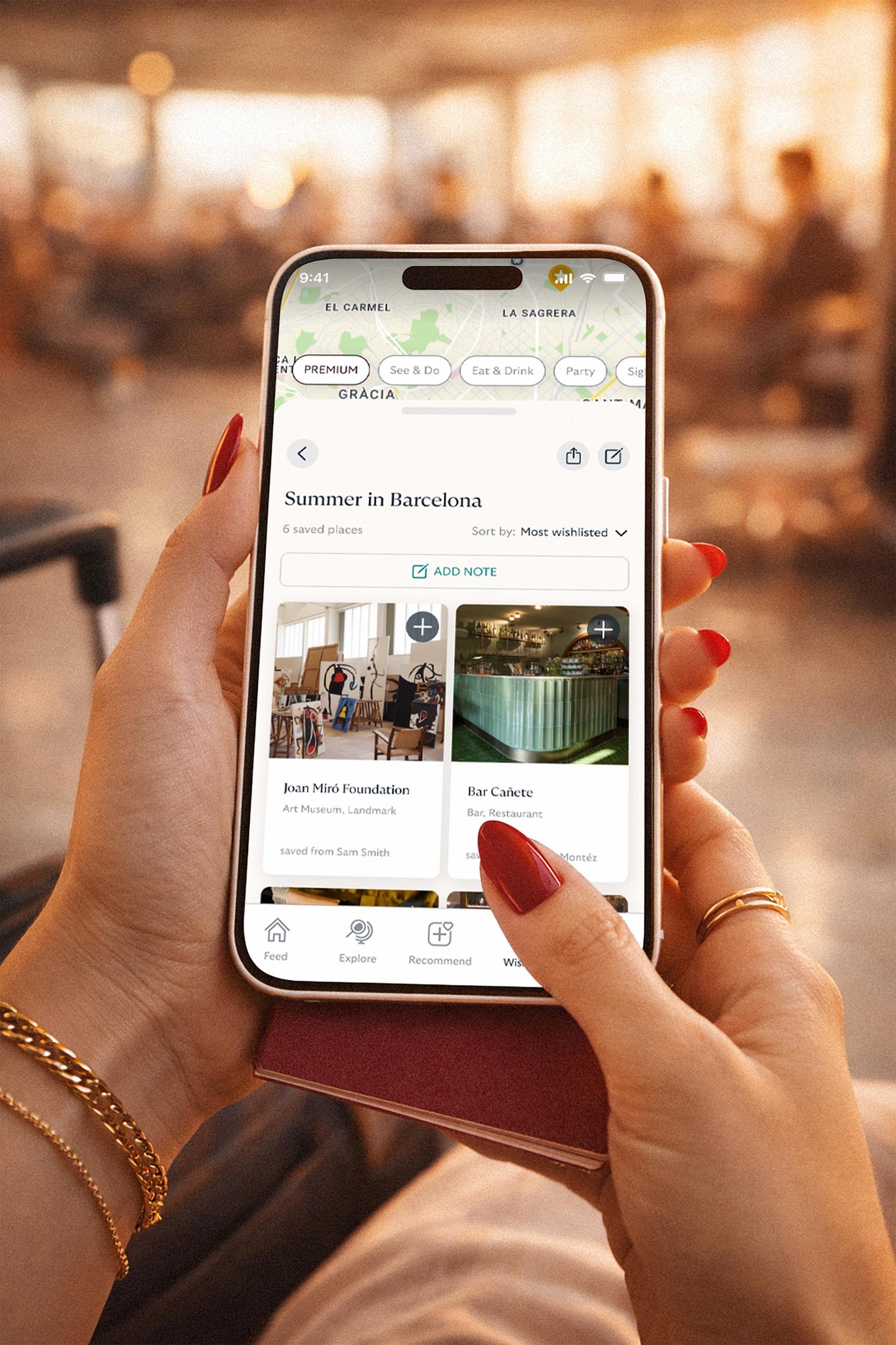 City street with crosswalks and parked bicycles