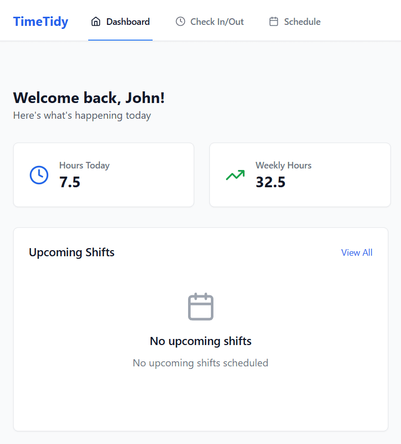 An image of Freelio's project ui