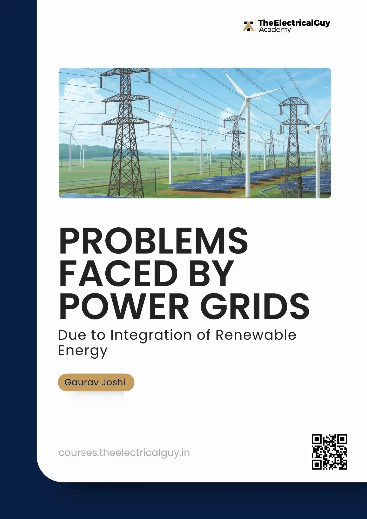 Book Cover Image - Power Grids vs Renewables: 4 Critical Challenges