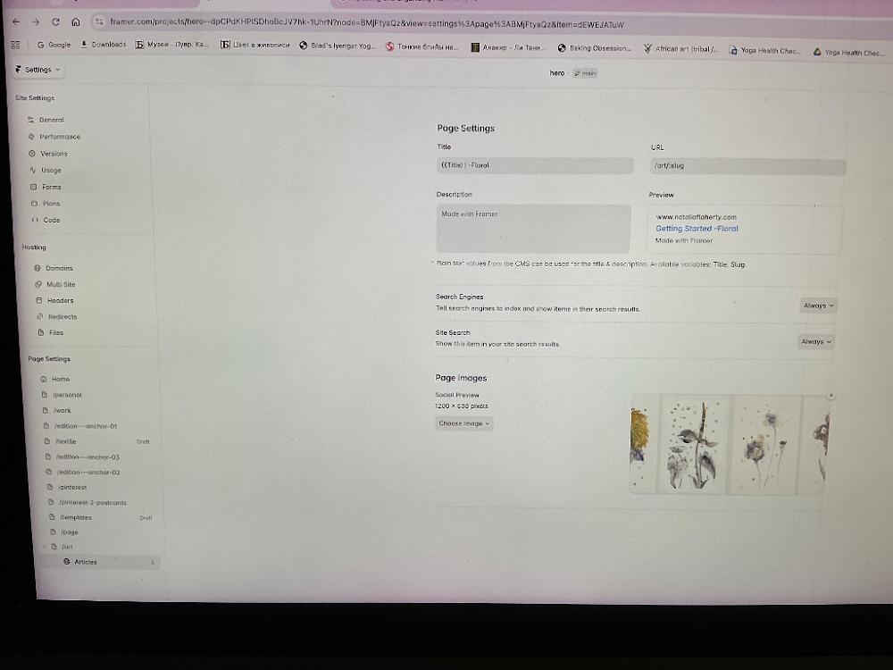 Visually searched image