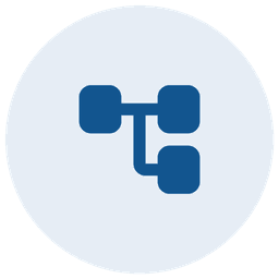 Workflow mapping icon