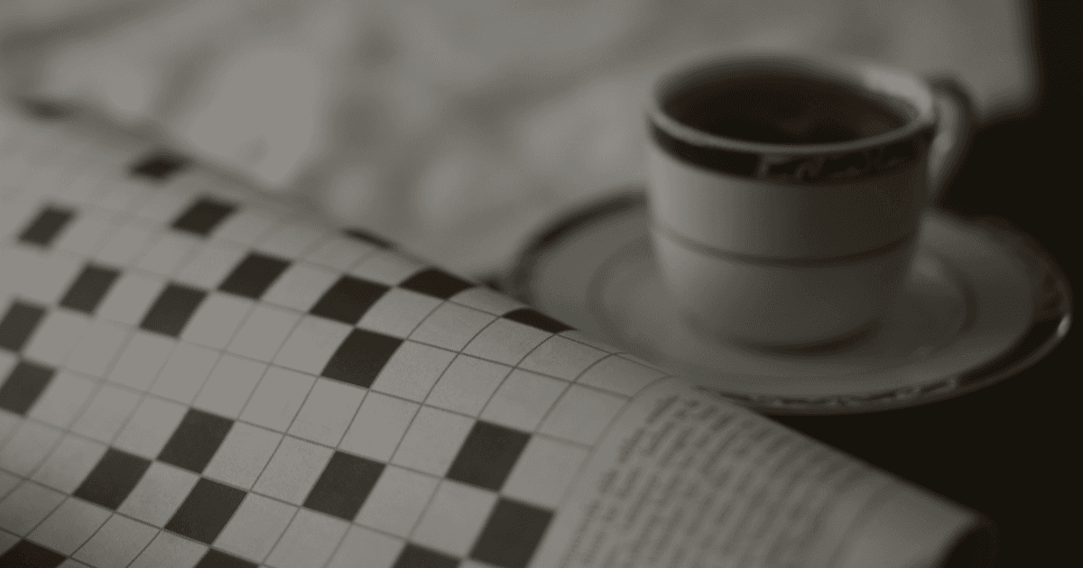 Image of "KHD Homes interior design inspiration with crossword and coffee in a serene home setting"