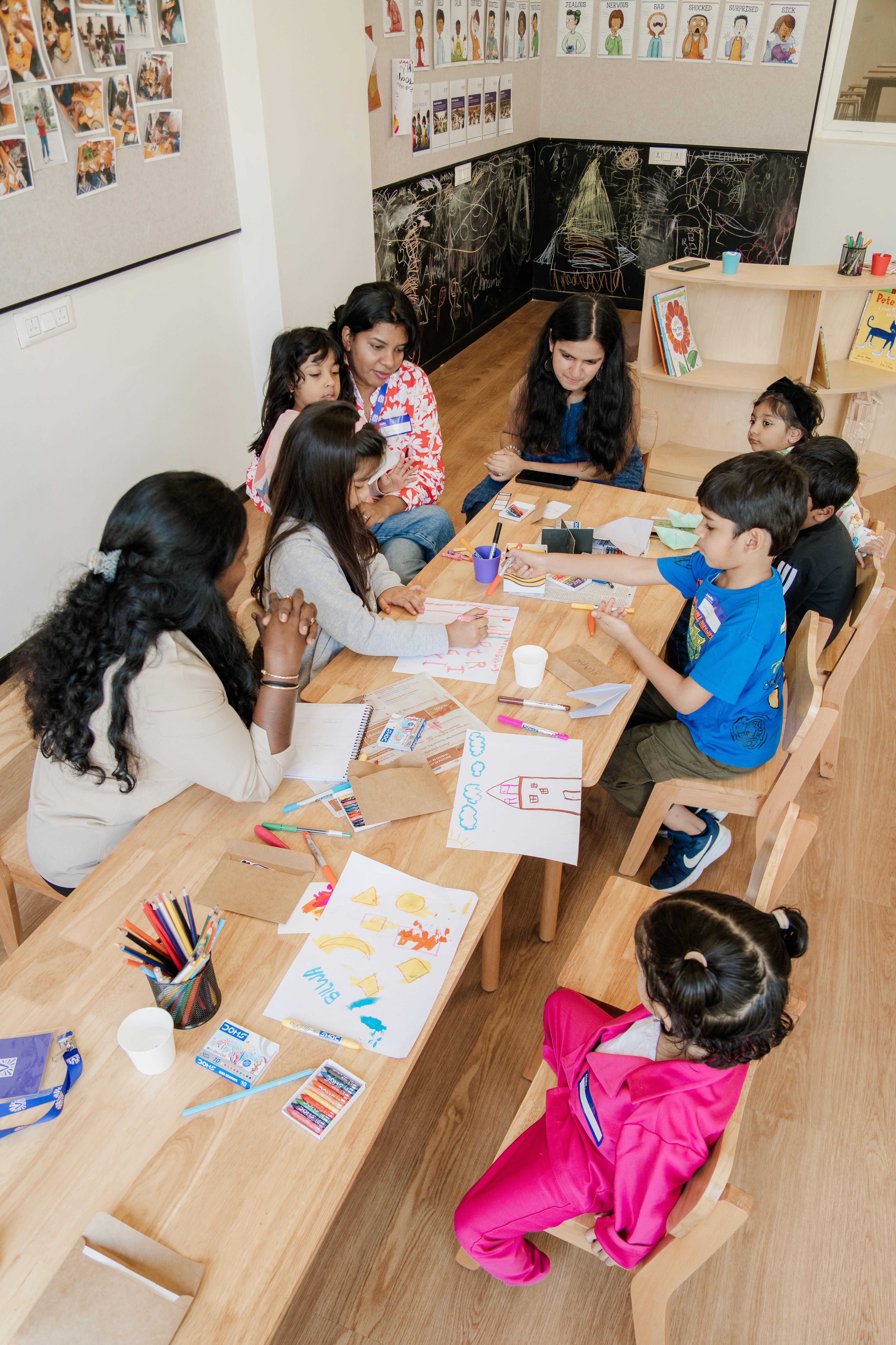 Creative painting activity for IB PYP students