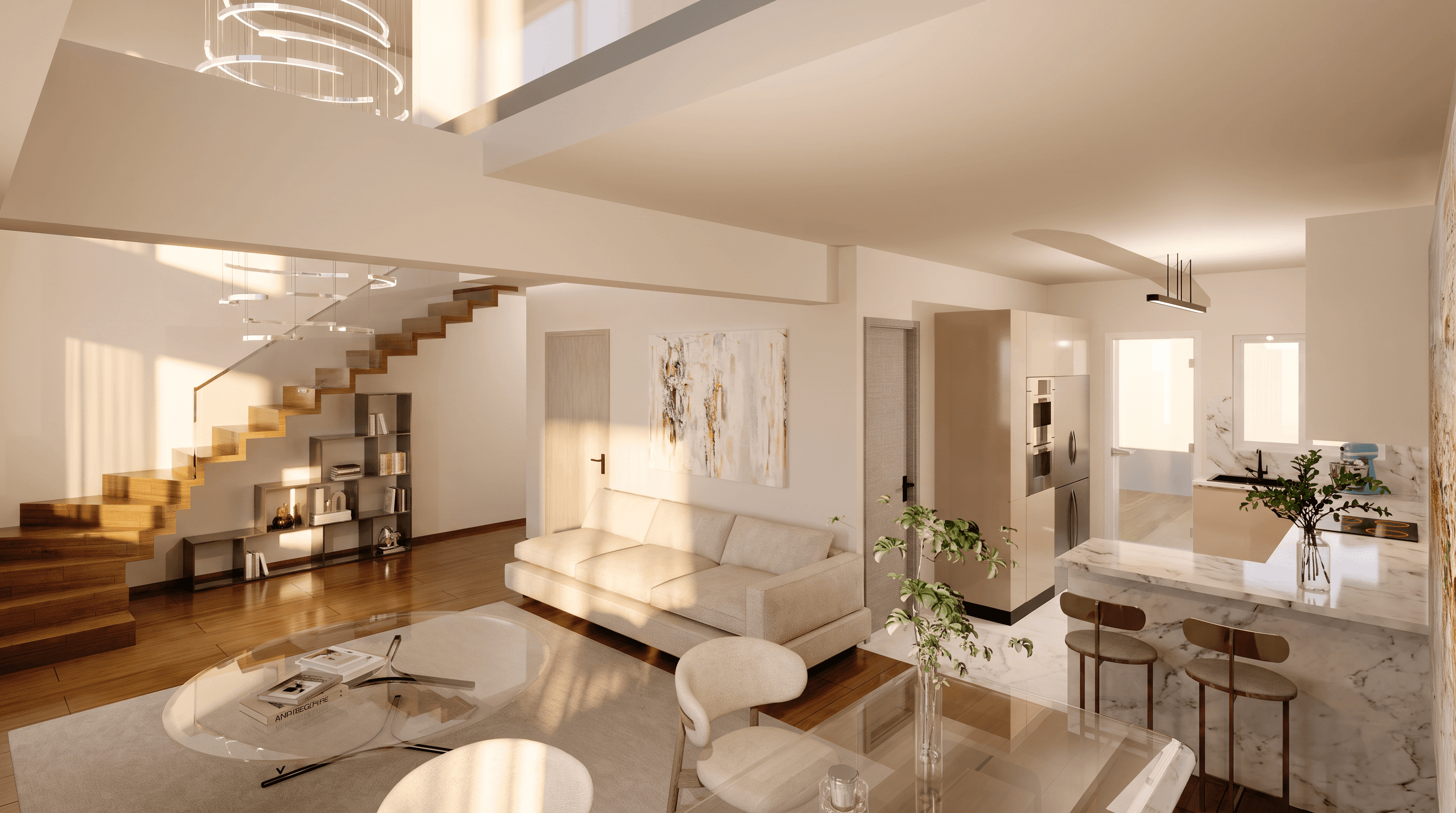 Agia Paraskevi D1 interior architectural visualisation 1
