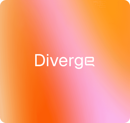 A vibrant gradient blending warm shades of orange and pink, creating a soft, abstract background.