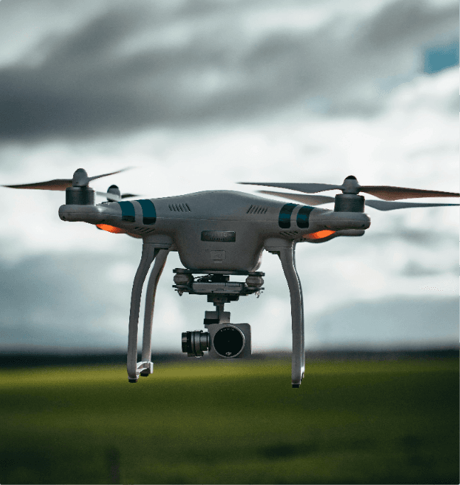 Drone Conducting Survillence Exercises