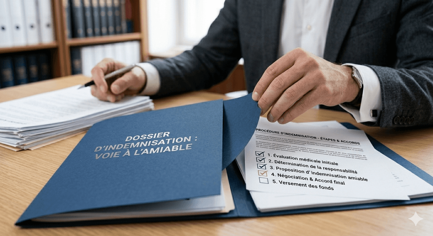 procédure indemnisation voie amiable