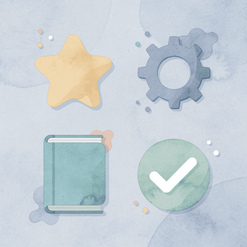 Four icons representing ooShirts key advantages - How to Design a Hoodie