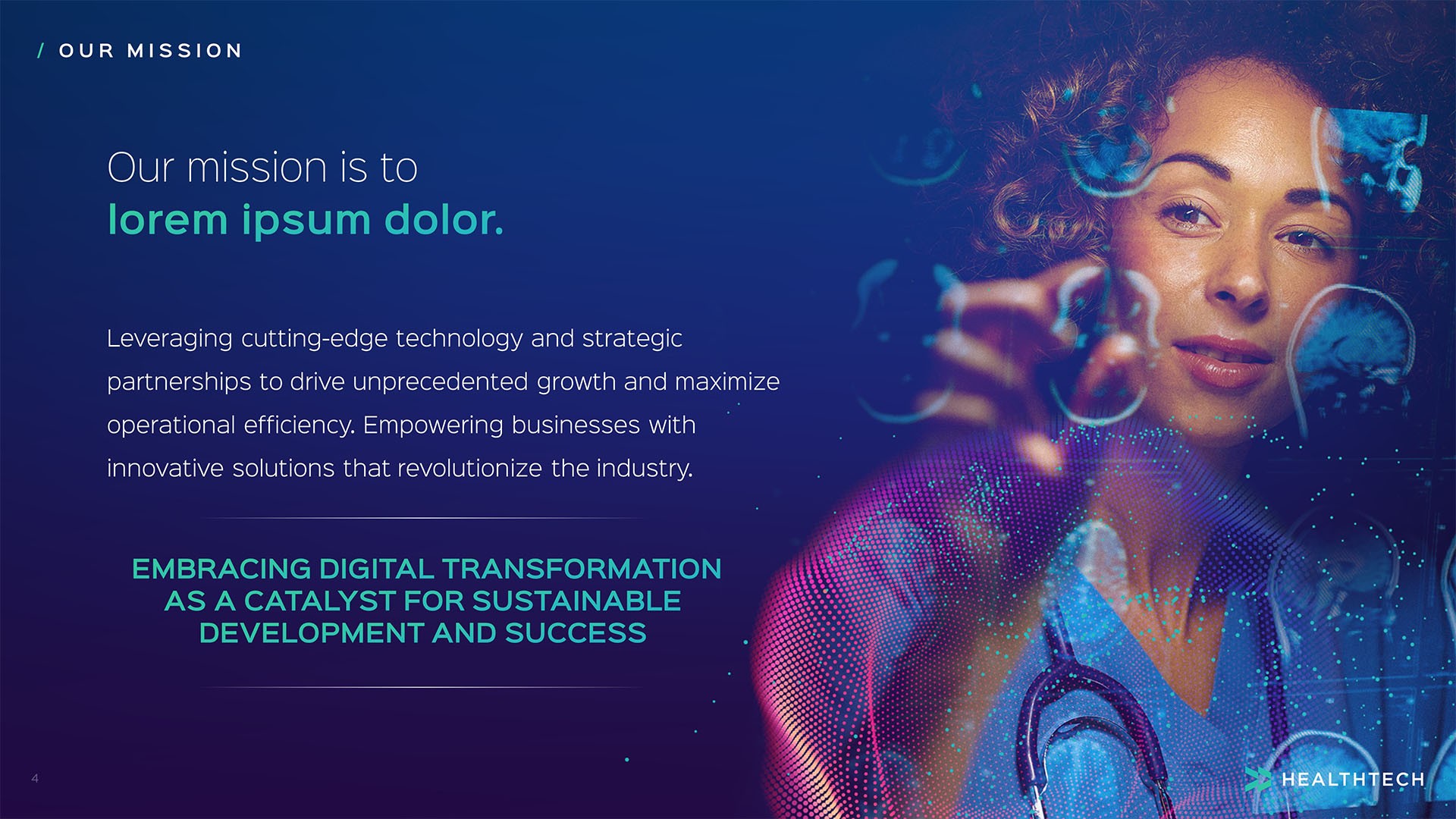 healthtech presentation slides