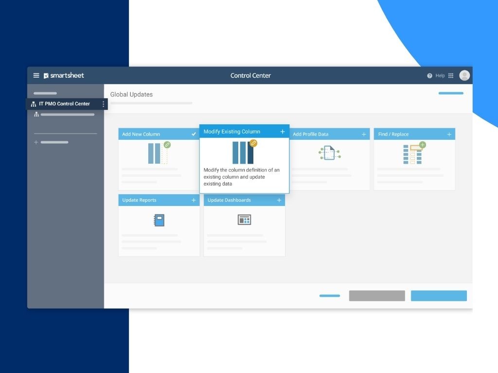 Webinar Control Center Smartsheet