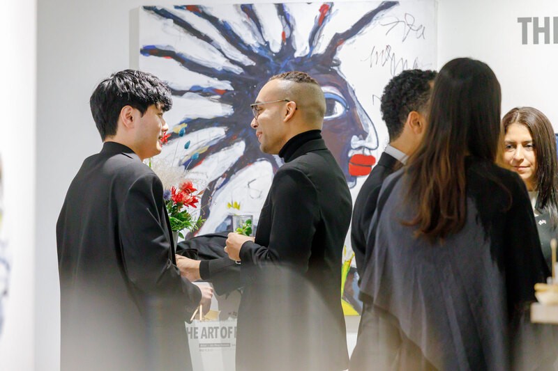 THE TRINITY X 주한 도미니카 공화국 대사관 · <The Art of Resilience>展: Global Art Reception